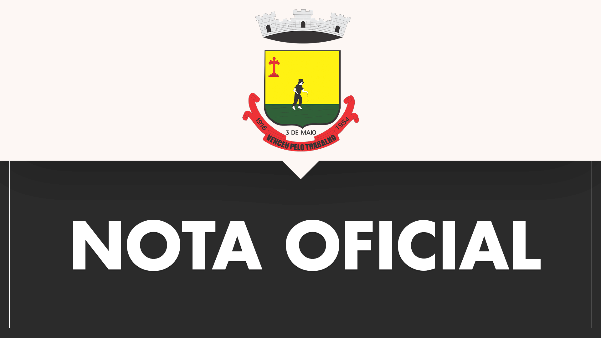 <p>NOTA OFICIAL</p>