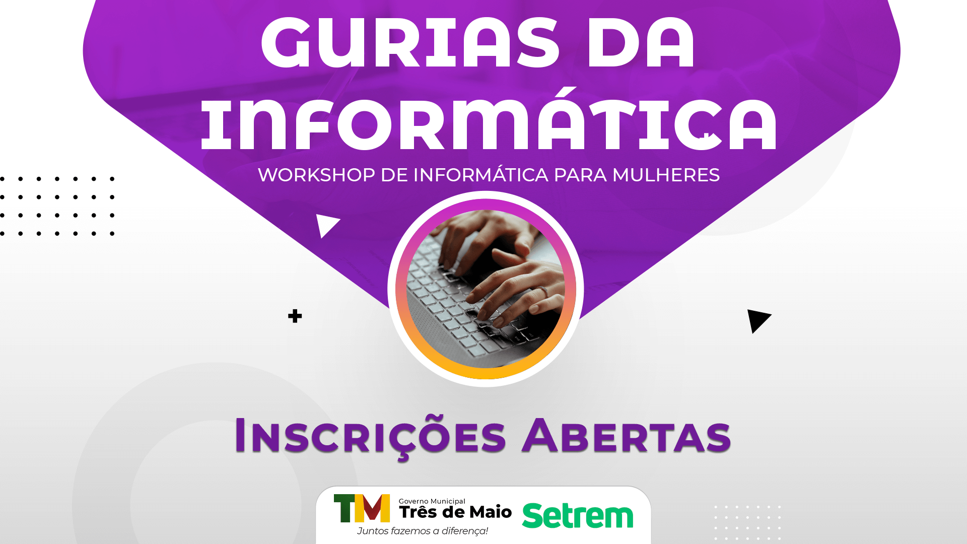<p>INSCRI&Ccedil;&Otilde;ES ABERTAS PARA A 15&ordf; TURMA DO WORKSHOP GURIAS DA INFORM&Aacute;TICA</p>