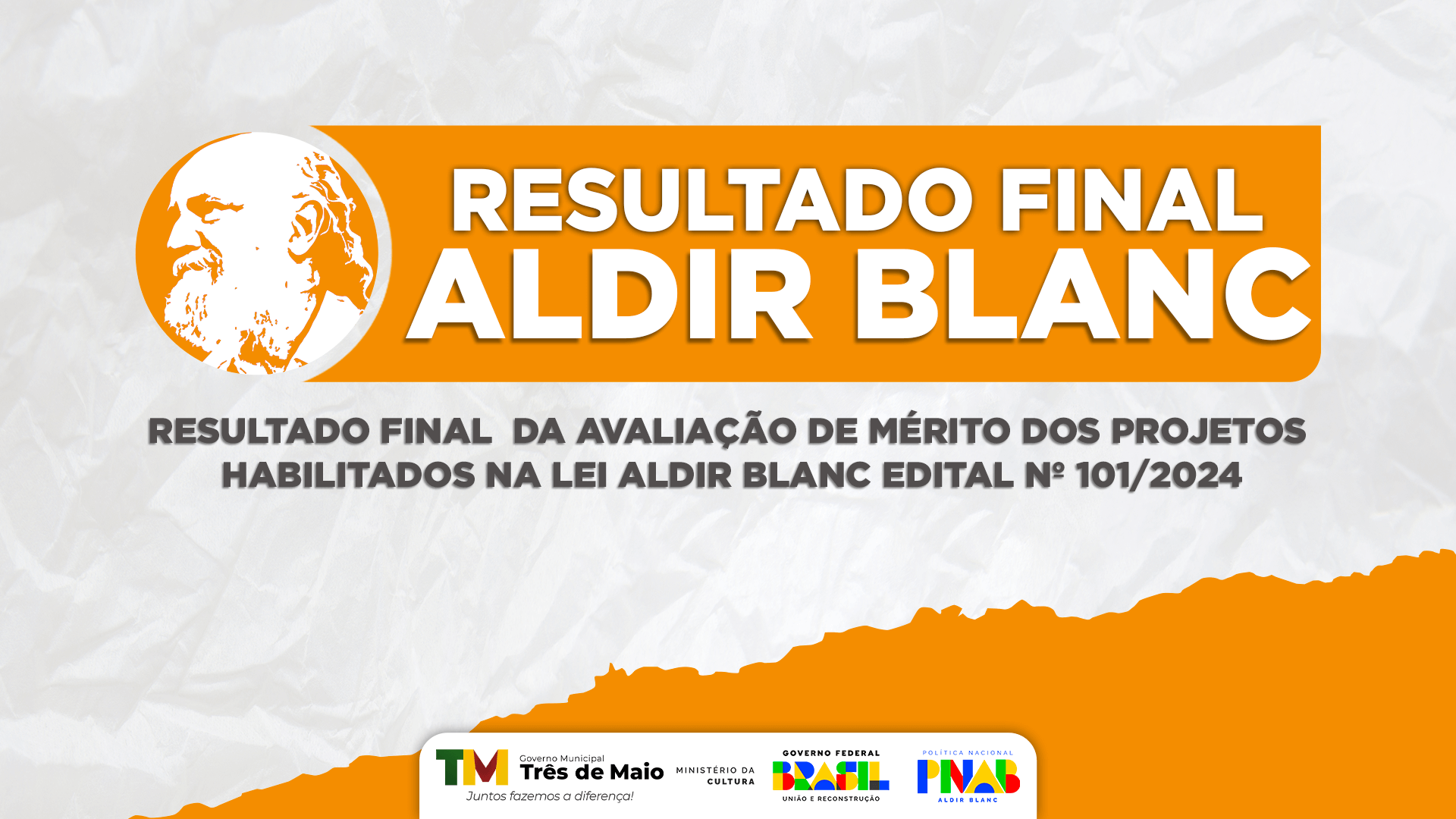 <p>CONFIRA O RESULTADO FINAL DOS PROJETOS HABILITADOS NA LEI ALDIR BLANC</p>