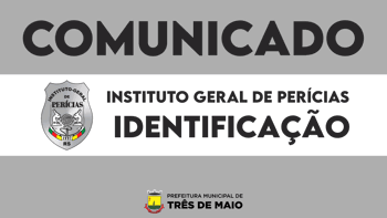 <p>COMUNICADO DO IGP-IDENTIFICA&Ccedil;&Atilde;O</p>