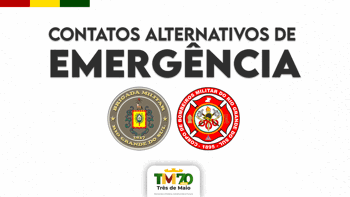 <p>N&Uacute;MEROS ALTERNATIVOS DE EMERG&Ecirc;NCIA PODEM SER USADOS DEVIDO &Agrave; INSTABILIDADE DA LINHA FIXA</p>