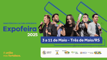 <p>VENHA COMEMORAR OS 70 ANOS DE TR&Ecirc;S DE MAIO NA EXPOFEIRA 2025</p>