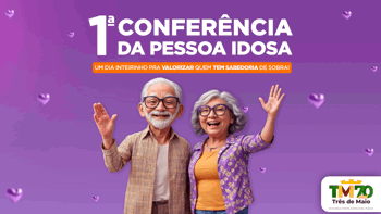 <p>1&ordf; CONFER&Ecirc;NCIA REGIONAL DA PESSOA IDOSA IR&Aacute; OCORRER NESTE M&Ecirc;S</p>