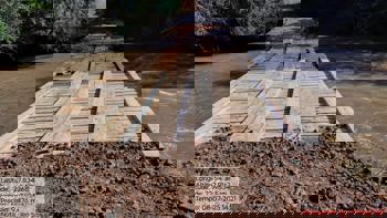 <p>PONTE DA LOCALIDADE DE AUXILIADORA FOI RESTAURADA E J&Aacute; EST&Aacute; LIBERADA PARA O TR&Aacute;FEGO</p>