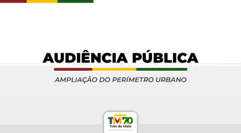 <p>AUDI&Ecirc;NCIA P&Uacute;BLICA SOBRE AMPLIA&Ccedil;&Atilde;O DO PER&Iacute;METRO URBANO OCORRE NO PR&Oacute;XIMO M&Ecirc;S</p>