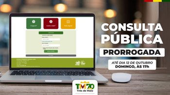 <p>VOTA&Ccedil;&Atilde;O DA CONSULTA POPULAR 2025 &Eacute; PRORROGADA AT&Eacute; DOMINGO&nbsp;</p>