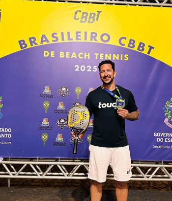 <p>CIRCUITO BRASILEIRO DE BEACH TENNIS CONSAGRA LUAN CASSOL CAMPE&Atilde;O NACIONAL</p>