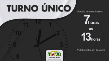<p>ATENDIMENTO ININTERRUPTO &Agrave; POPULA&Ccedil;&Atilde;O INICIA NA PR&Oacute;XIMA SEMANA</p>