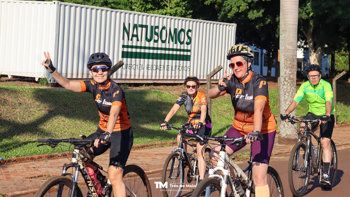 <p>2&ordf; ROTA CICLO BIKE PEDAL DAS MULHERES RE&Uacute;NE CICLISTAS EM TR&Ecirc;S DE MAIO</p>