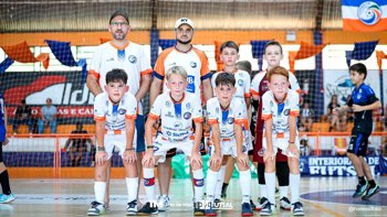 <p>FINAIS DAS CATEGORIAS DE BASE DEFINEM CAMPE&Otilde;ES DO CAMPEONATO MUNICIPAL DE TR&Ecirc;S DE MAIO&nbsp;</p>