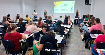 SECRETARIA DE EDUCA&Ccedil;&Atilde;O DE TR&Ecirc;S DE MAIO PARTICIPA DE FORMA&Ccedil;&Atilde;O NACIONAL EM LEITURA E ESCRITA NA EDUCA&Ccedil;&Atilde;O INFANTIL