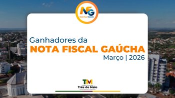 PROGRAMA NOTA FISCAL GA&Uacute;CHA REALIZA SORTEIO REFERENTE AO M&Ecirc;S DE MAR&Ccedil;O