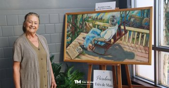 Exposi&ccedil;&atilde;o valoriza trajet&oacute;ria e sensibilidade art&iacute;stica de &Iacute;ris Wendland no Pal&aacute;cio Municipal