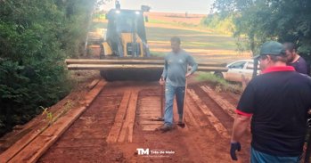Manuten&ccedil;&atilde;o de pontes e pontilh&otilde;es fortalece a infraestrutura no interior