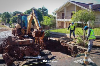 Obras do programa Drenagem RS iniciam em Tr&ecirc;s de Maio com investimento superior a R$ 465 mil