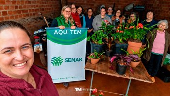 Curso de Jardinagem re&uacute;ne 14 participantes em capacita&ccedil;&atilde;o no munic&iacute;pio