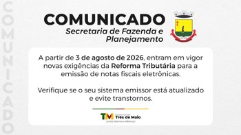 Secretaria da Fazenda orienta contribuintes sobre novas exig&ecirc;ncias para emiss&atilde;o de notas fiscais eletr&ocirc;nicas