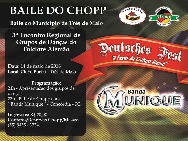 BAILE DO MUNICÍPIO OCORRE AMANHÃ