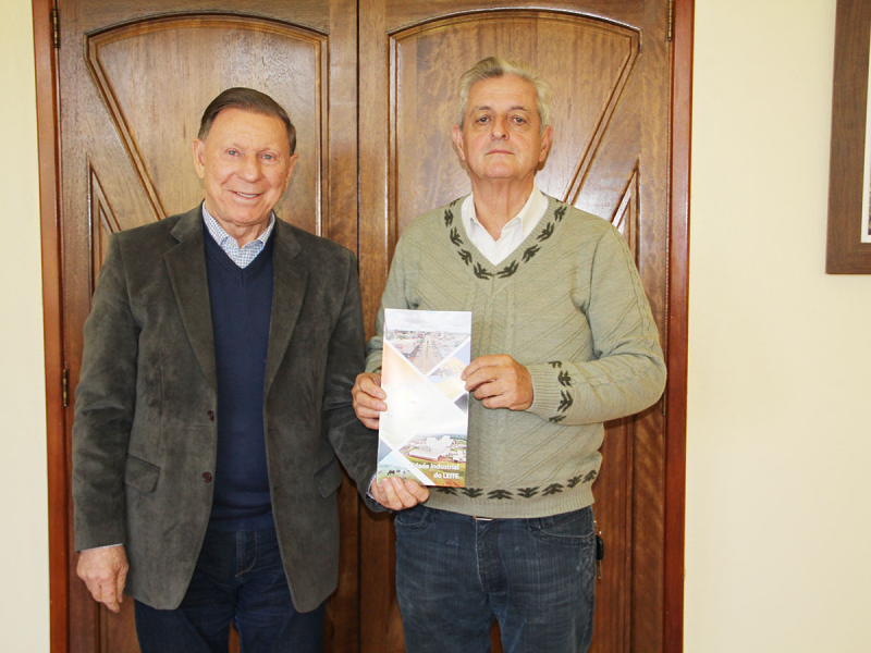 PREFEITO CASALI RECEBE A VISITA DE SÉRGIO HARTMANN