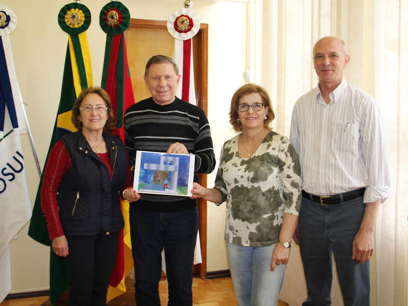 PREFEITO RECEBE VISITA DE LÍDERES TRÊS-MAIENSES