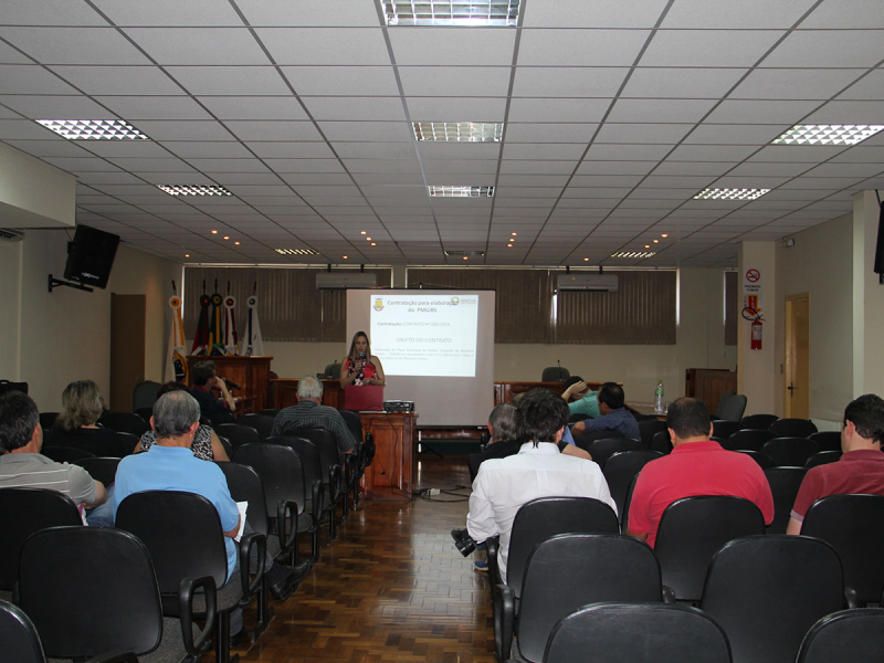 PMGIRS É APRESENTADO AO LEGISLATIVO