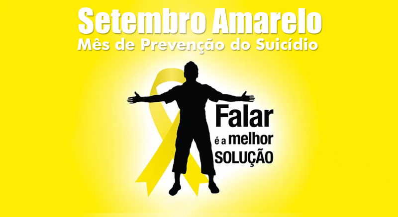 Setembro Amarelo: Para evitar o Suicídio falar é a melhor solução
