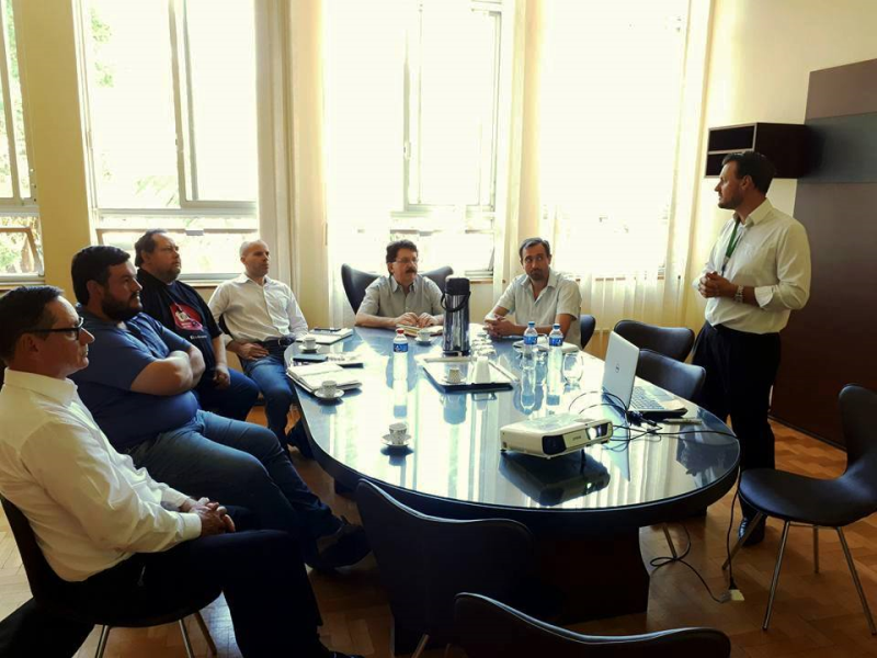 Comissão de Eventos da 5ª Expoterneira se reúne com Prefeito