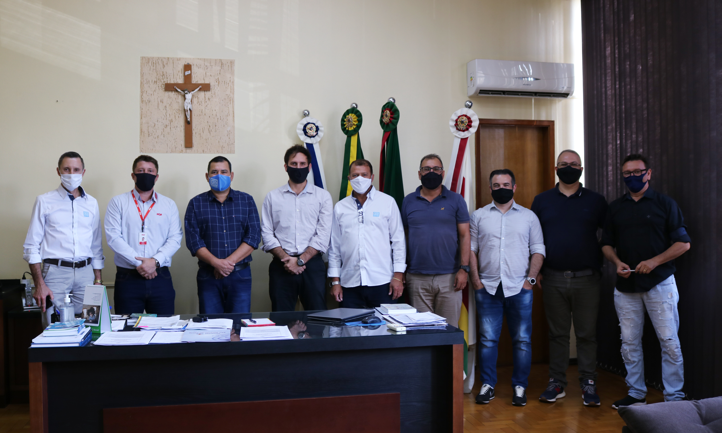 SUPERINTENDENTES DA CORSAN E RGE SE REÚNEM COM O EXECUTIVO