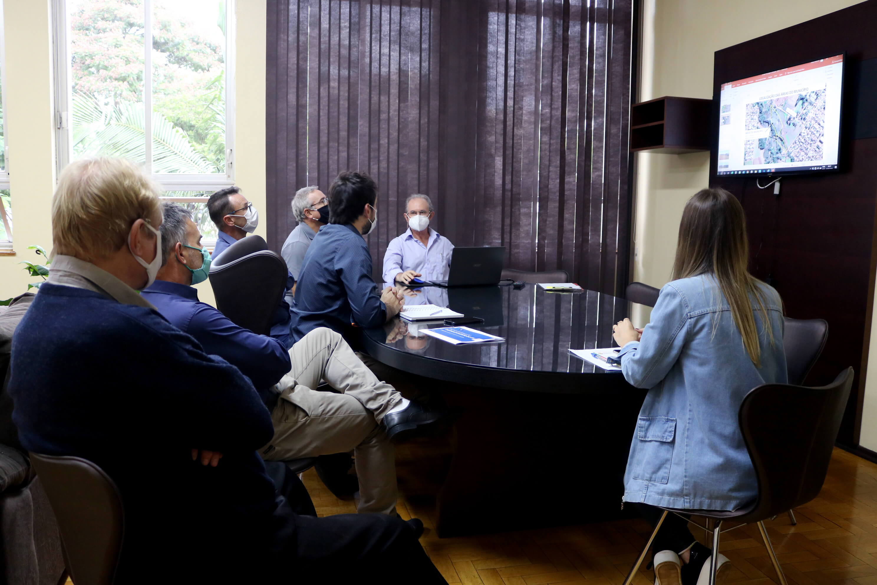 EXECUTIVO SE REÚNE COM ROTARY CLUB TRÊS DE MAIO