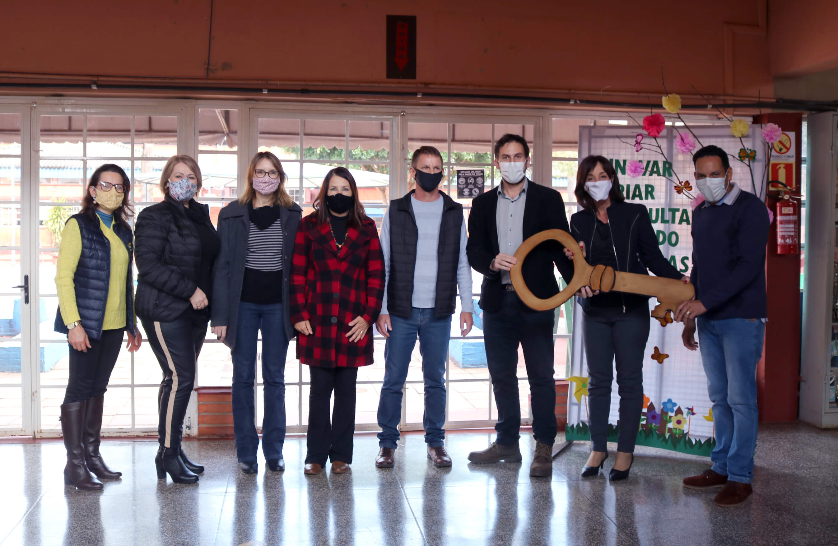 MANTENÇA DA CMEI CAMINHOS INOVADORES PASSA PARA TRÊS DE MAIO