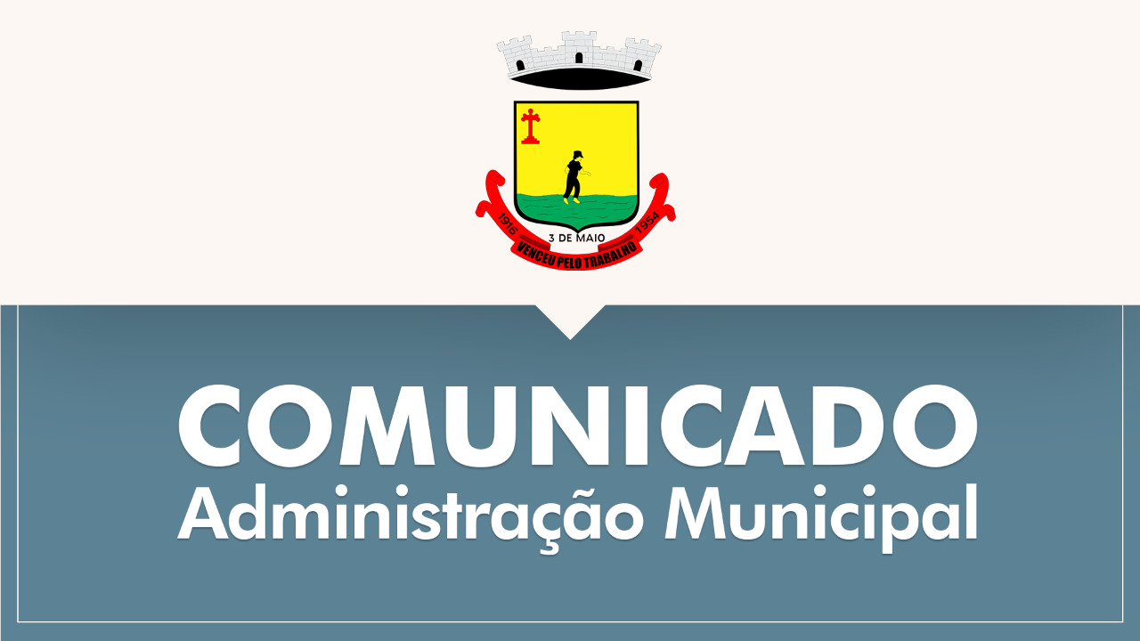 REPARTIÇÕES PÚBLICAS MUNICIPAIS ADOTAM PONTO FACULTATIVO NO DIA 6 DE SETEMBRO