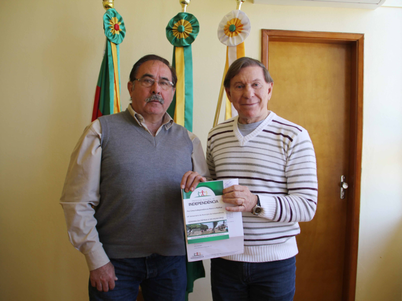 EXECUTIVO RECEBE SECRETÁRIO DE EDUCAÇÃO DE INDEPENDÊNCIA