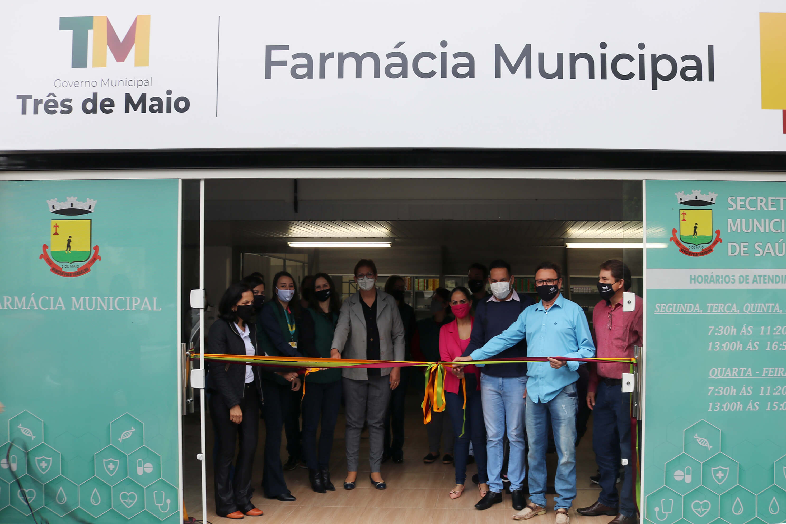 NOVA INSTALAÇÃO DA FARMÁCIA MUNICIPAL É INAUGURADA
