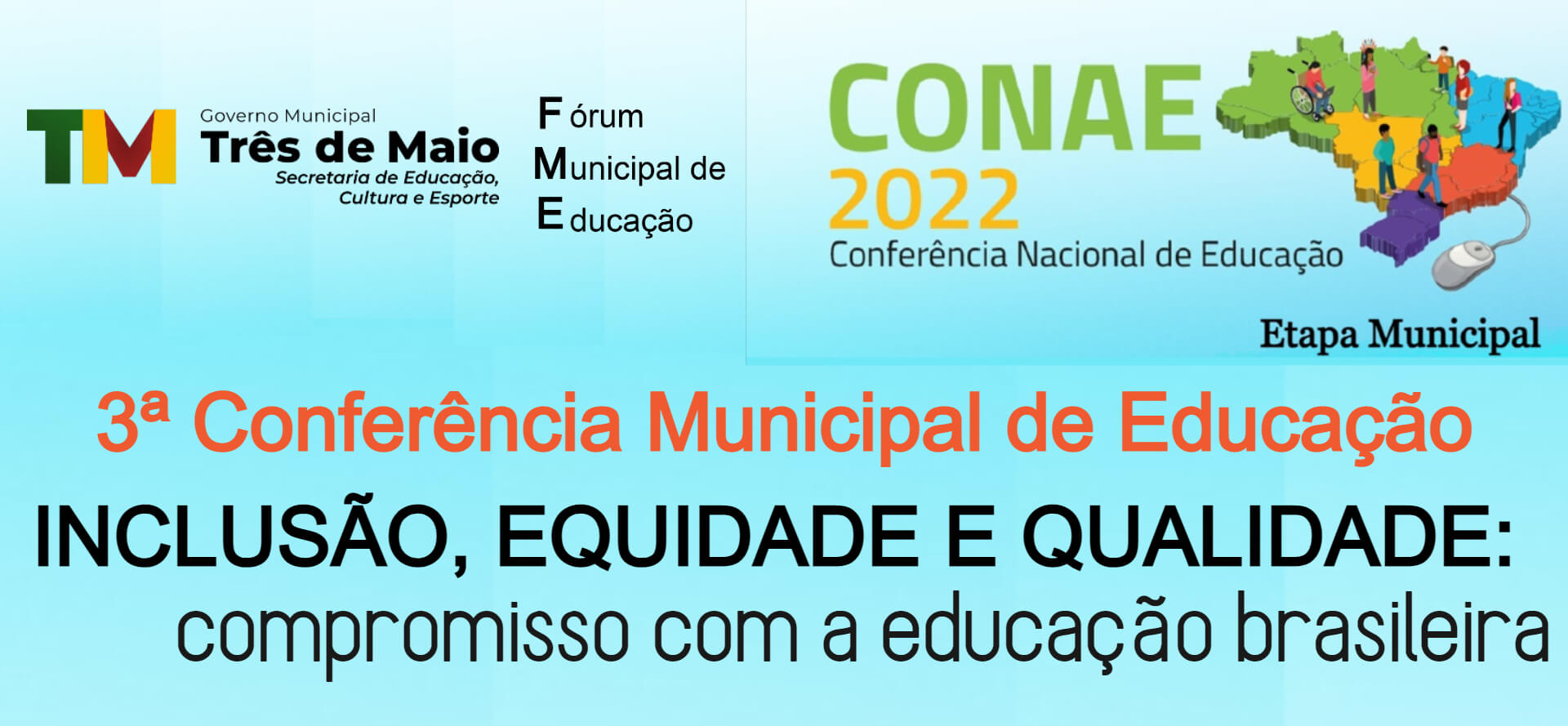 CONFERÊNCIA MUNICIPAL DE EDUCAÇÃO OCORRE NA QUINTA-FEIRA