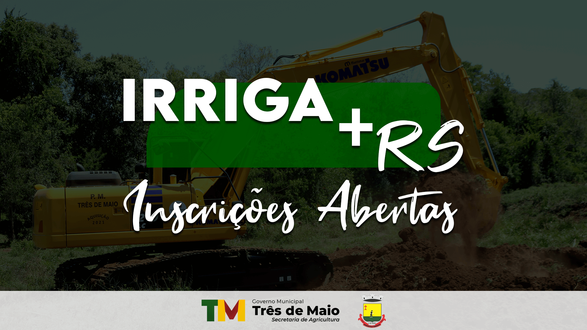 DEZ PROPRIEDADES DE TRÊS DE MAIO SERÃO CONTEMPLADAS COM MICROAÇUDES 