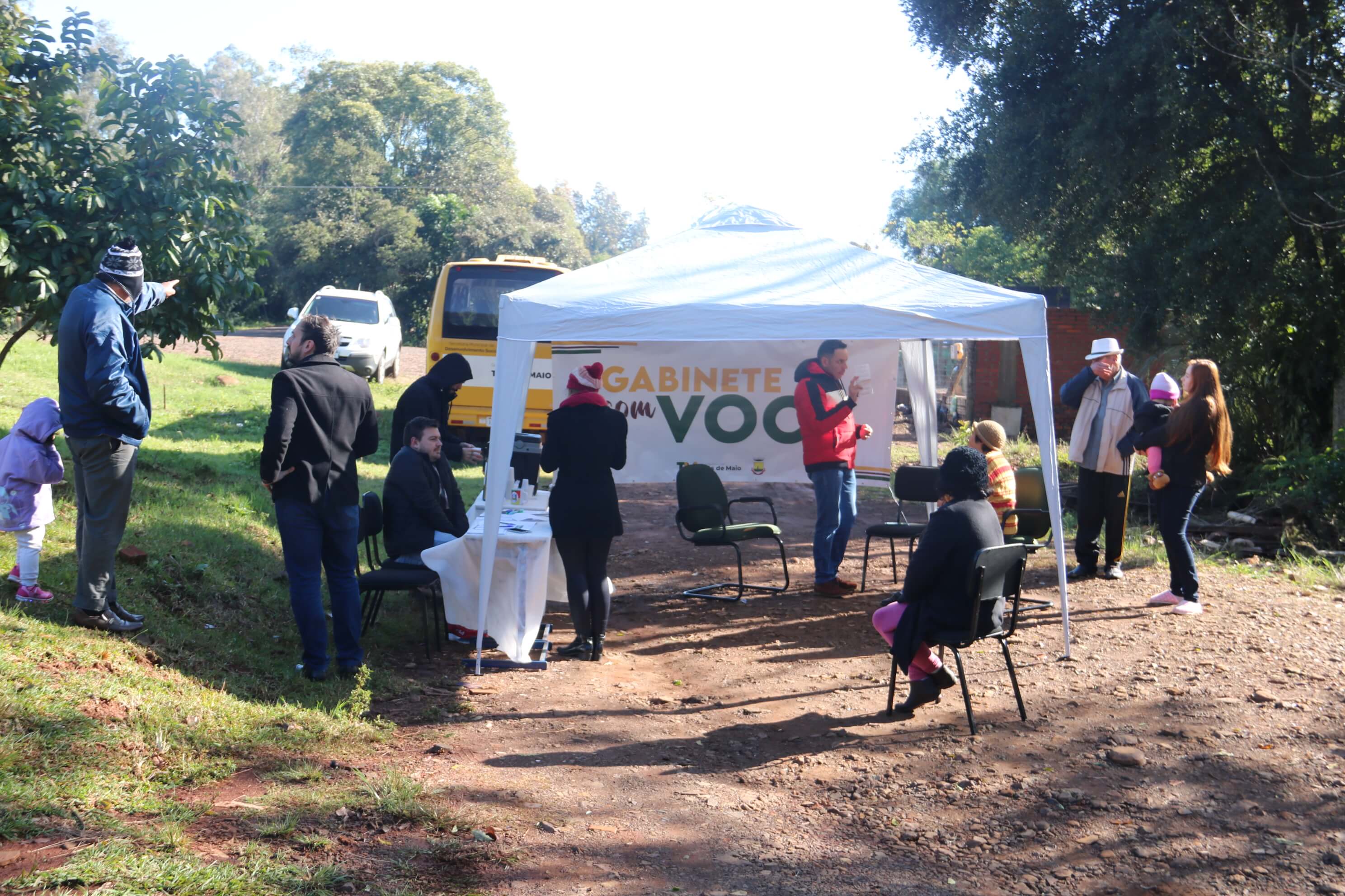 PROJETO GABINETE COM VOCÊ INICIOU HOJE
