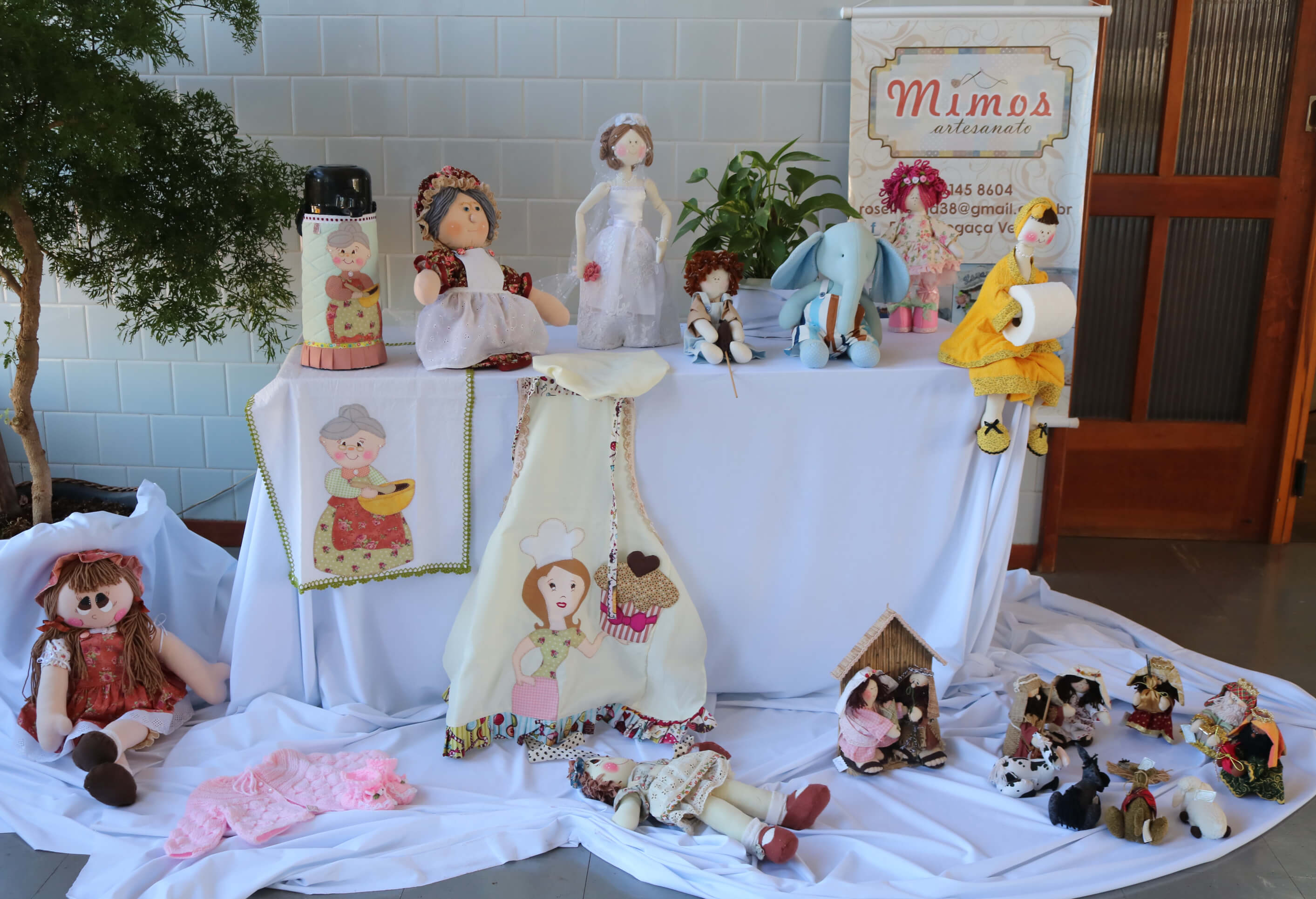 ARTESANATO ESTÁ EM EXPOSIÇÃO NO ESPAÇO DE TALENTOS LOCAIS