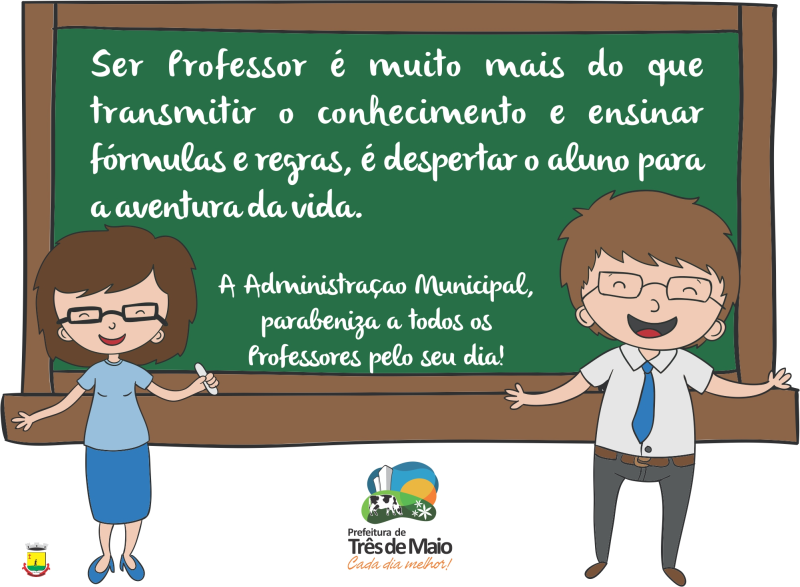 FELIZ DIA DO PROFESSOR
