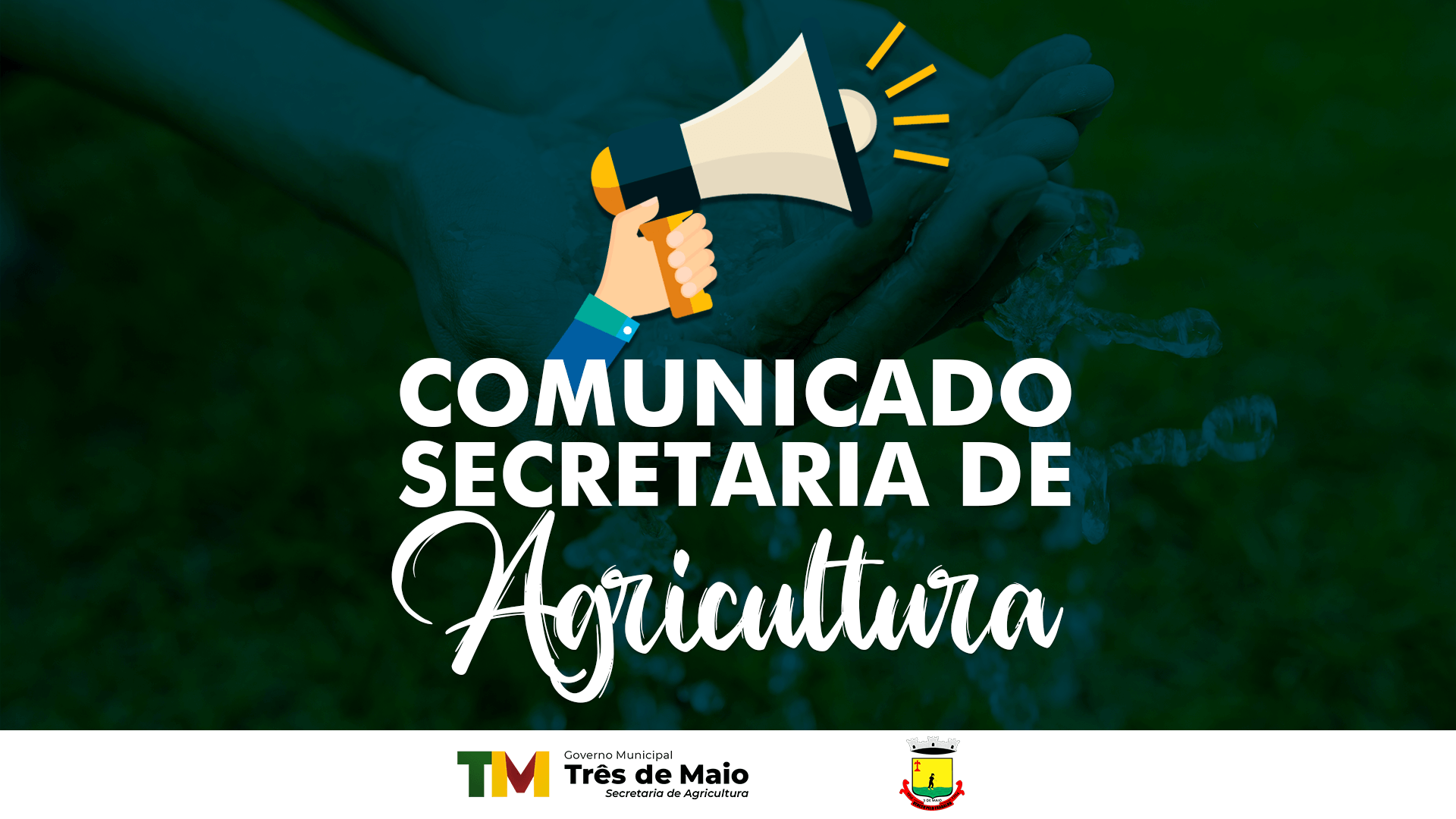 SECRETARIA DE AGRICULTURA ESTÁ CONVOCANDO OS PRESIDENTES DAS ASSOCIAÇÕES DE ÁGUA DO INTERIOR