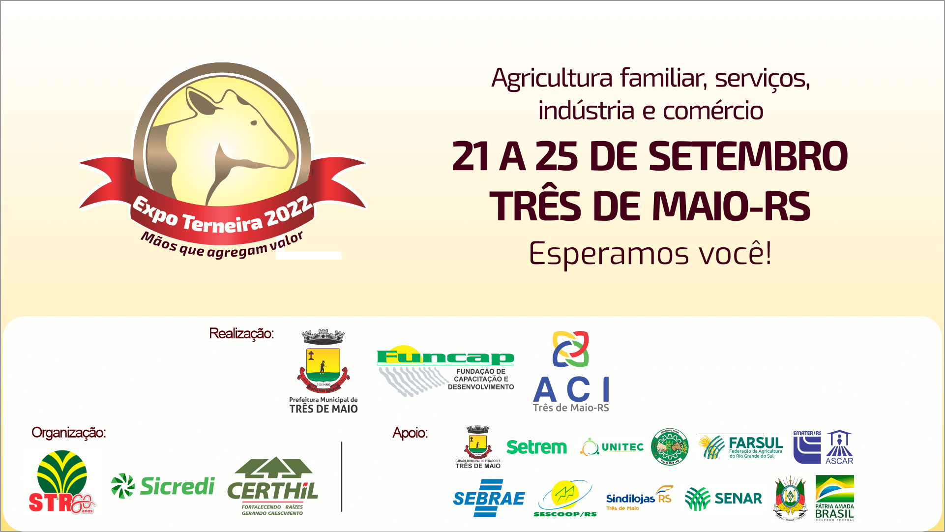 EXPO TERNEIRA 2022 COMEÇA NA PRÓXIMA SEMANA