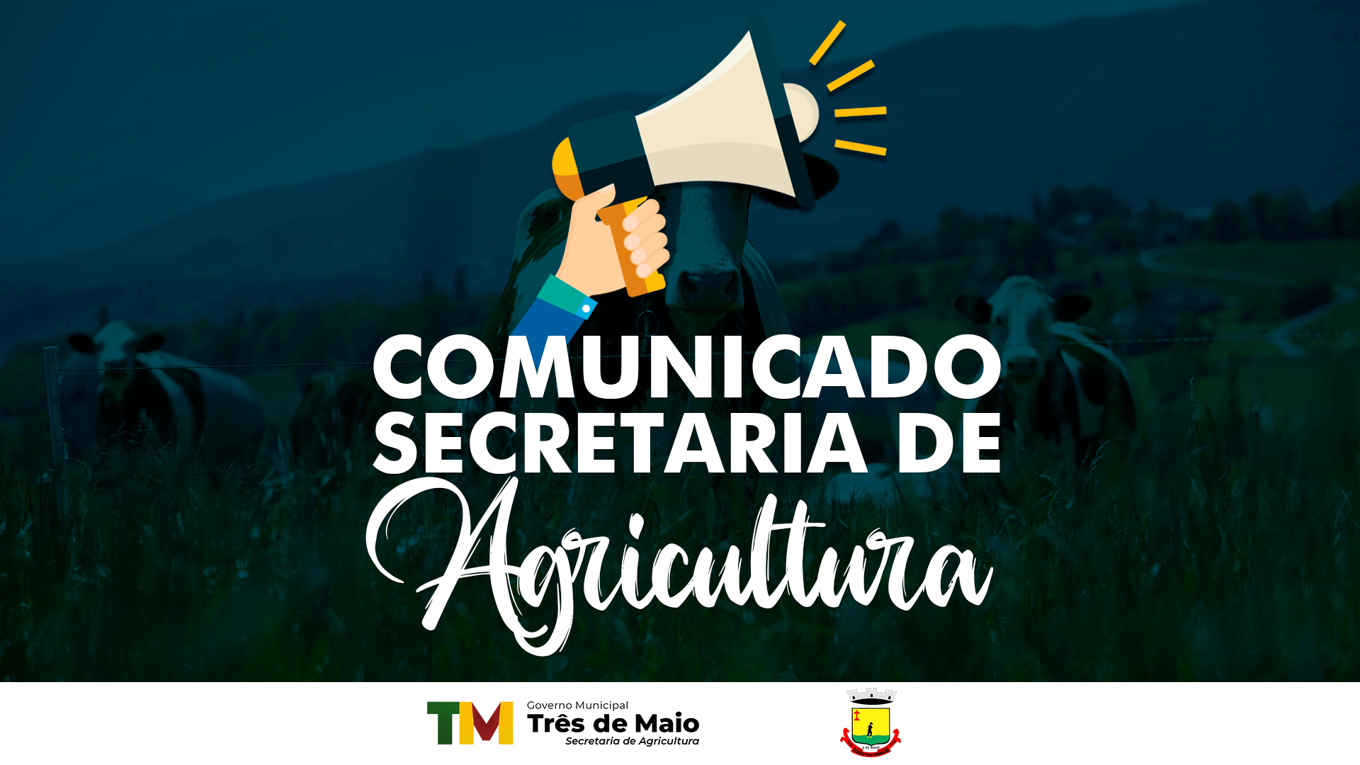 COMUNICADO DA SECRETARIA DE AGRICULTURA