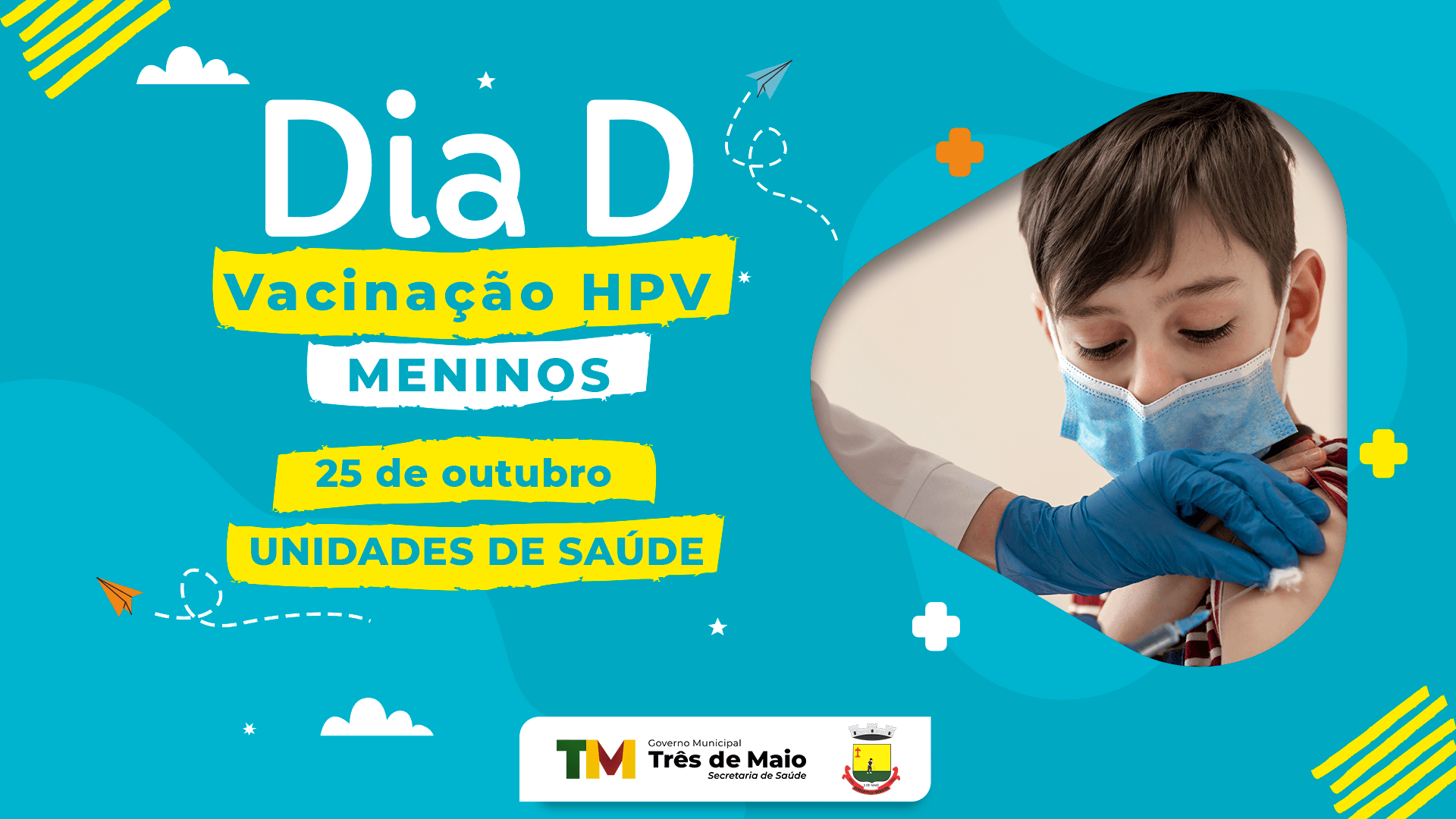 VACINAÇÃO CONTRA O HPV OCORRE AMANHÃ