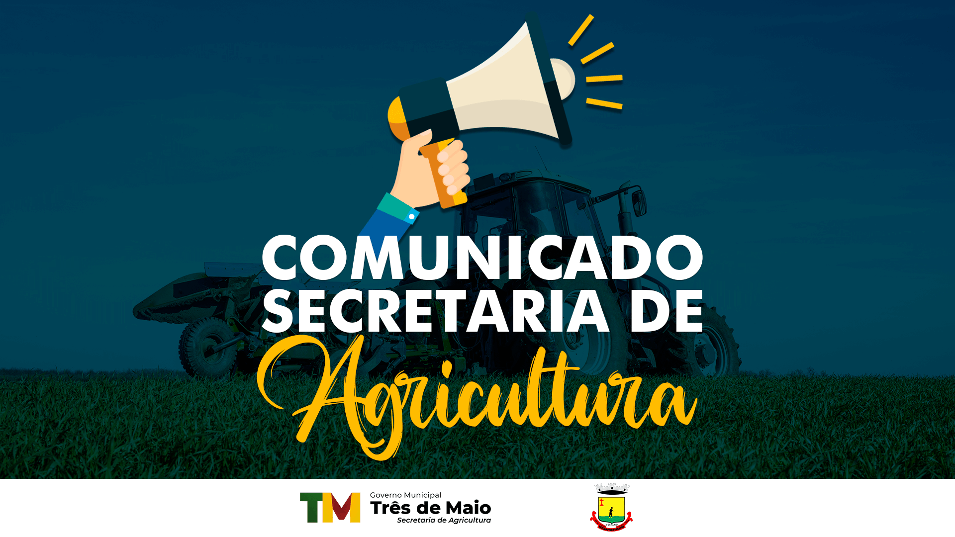 COMUNICADO DA SECRETARIA DE AGRICULTURA
