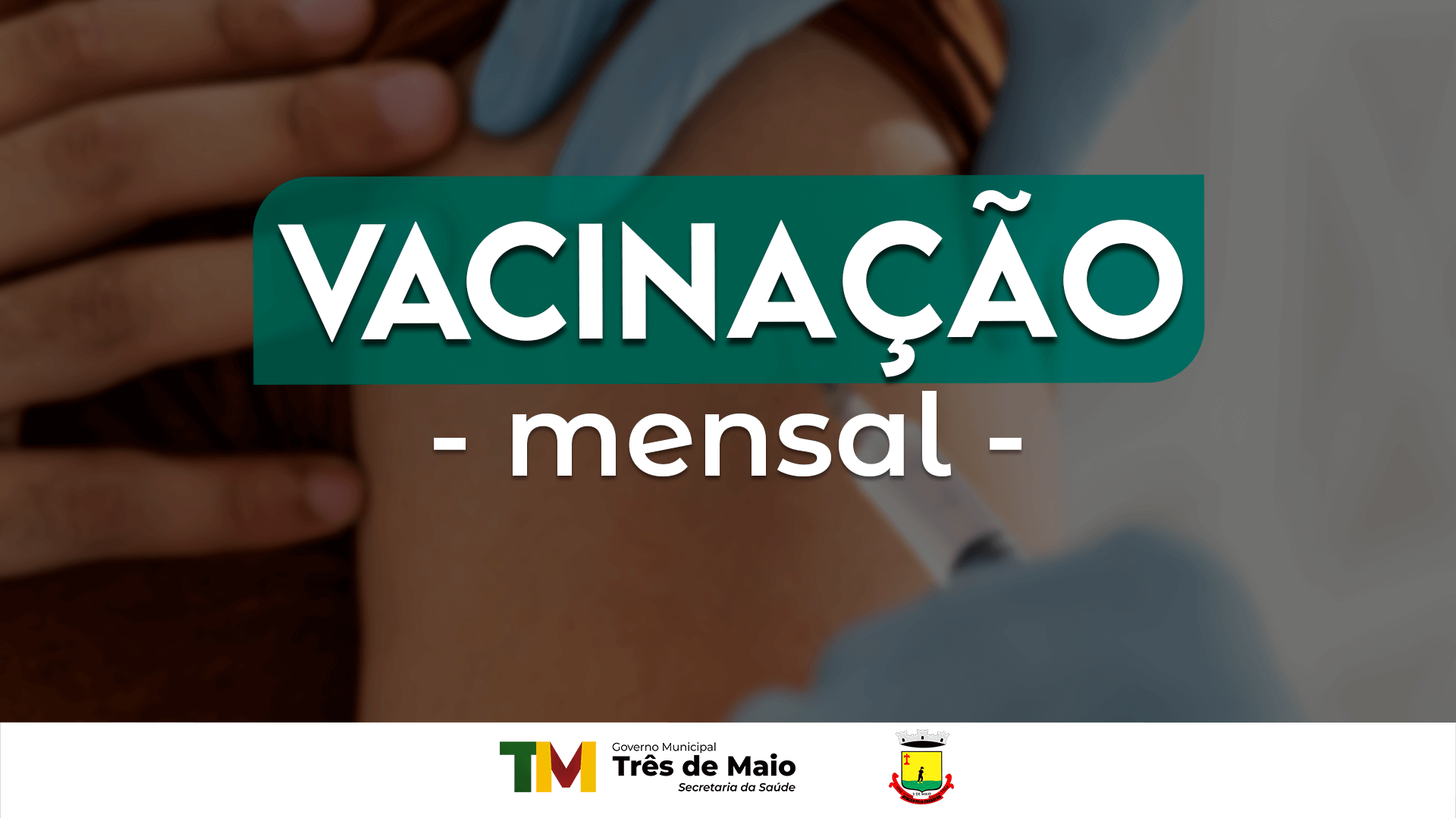 CONFIRA AQUI O CALENDÁRIO MENSAL DE VACINAS DAS UNIDADES DE SAÚDE
