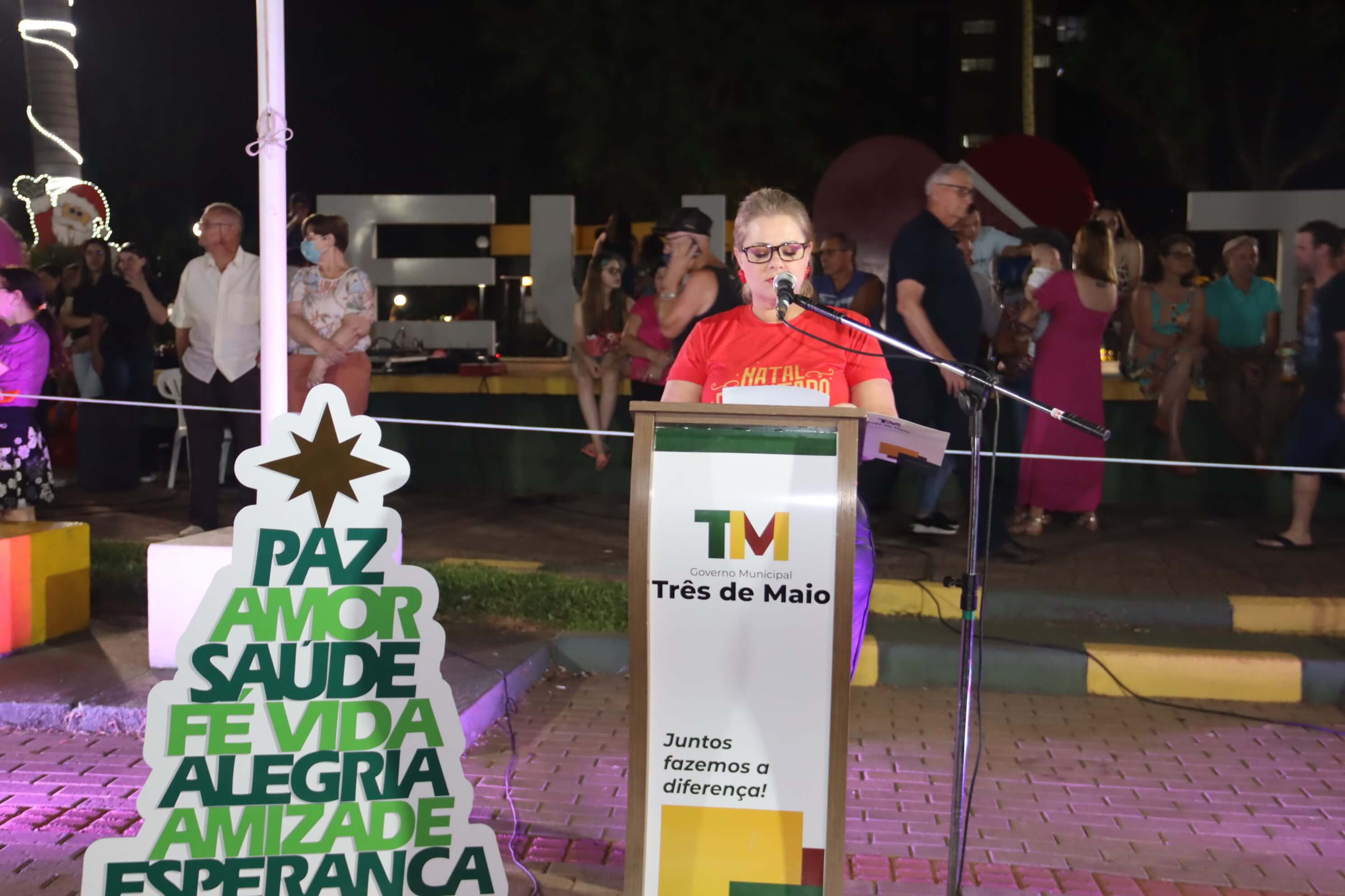 ABERTURA DO NATAL ENCANTADO OCORREU ONTEM