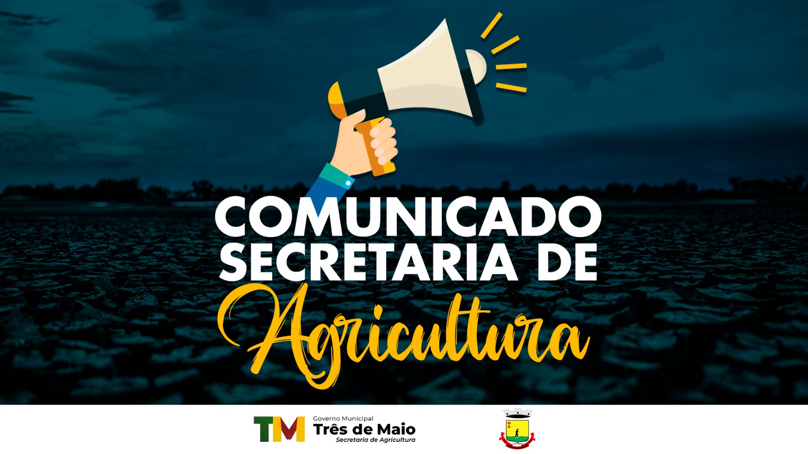 INSCRIÇÕES DOS AGRICULTORES FAMILIARES AFETADOS PELA ESTIAGEM ENCERRAM AMANHÃ