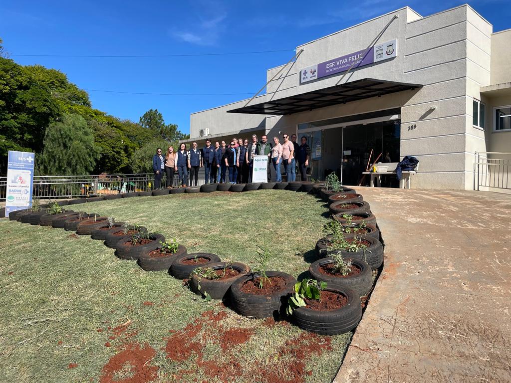 SECRETARIA DA SAÚDE DESENVOLVE PROJETO DE IMPLEMENTAÇÃO DE PLANTAS MEDICINAIS