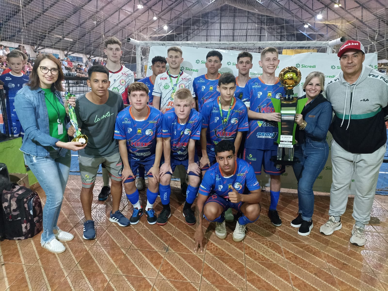 FINAIS DO CAMPEONATO MUNICIPAL DE VERÃO DE FUTSAL OCORRERAM NA ÚLTIMA QUARTA-FEIRA