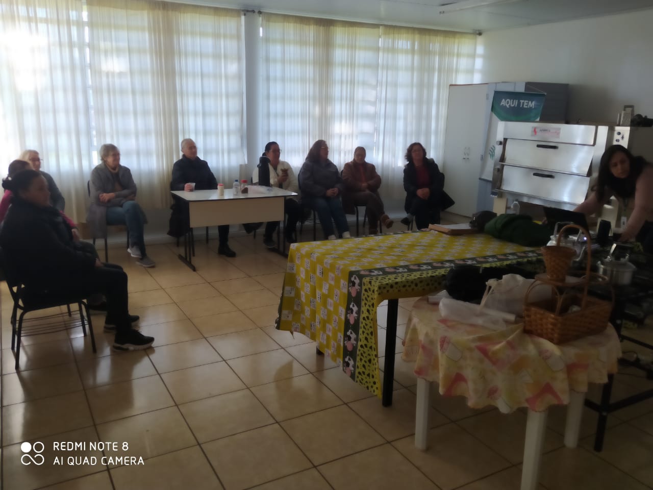 INICIOU HOJE O CURSO DE DERIVADOS DE LEITE 