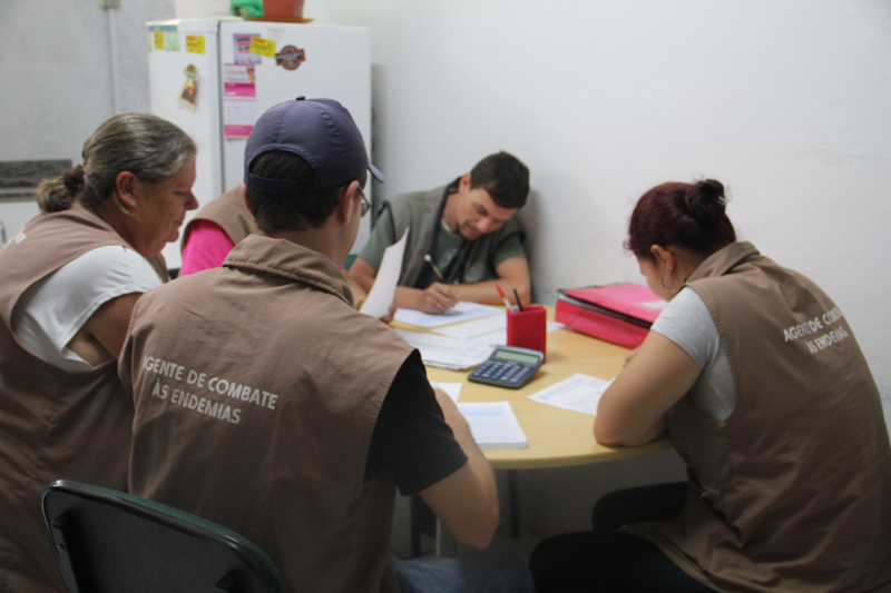 Trabalho dos agentes de endemias traz resultados positivos para o município